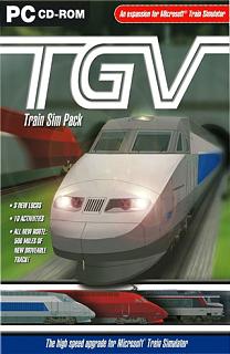 TGV Train Sim Pack - PC Cover & Box Art
