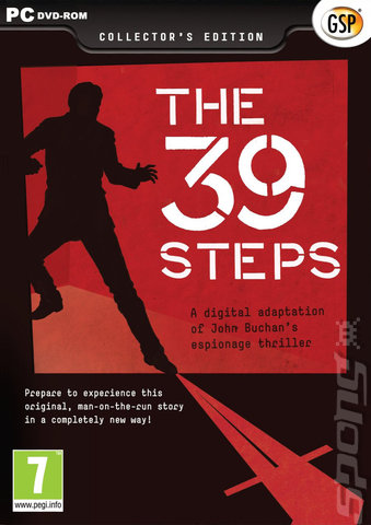 The 39 Steps - PC Cover & Box Art