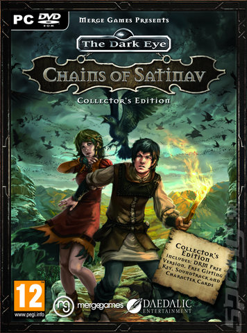 The Dark Eye: Chains of Satinav: Collector's Edition - PC Cover & Box Art