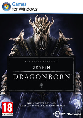 The Elder Scrolls V: Skyrim: Dragonborn - PC Cover & Box Art