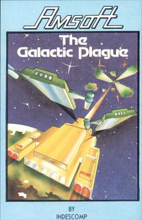 The Galactic Plague - Amstrad CPC Cover & Box Art
