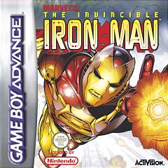 The Invincible Iron Man - GBA Cover & Box Art