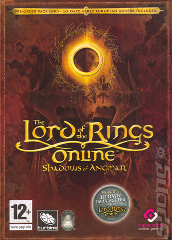 The Lord of the Rings Online: Shadows of Angmar - PC Cover & Box Art