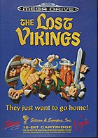 The Lost Vikings - Sega Megadrive Cover & Box Art