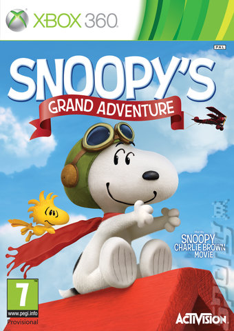 The Peanuts Movie: Snoopy's Grand Adventure - Xbox 360 Cover & Box Art
