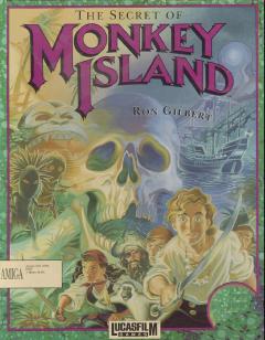 The Secret of Monkey Island - Amiga Cover & Box Art