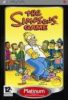 The Simpsons Game - PSP Cover & Box Art
