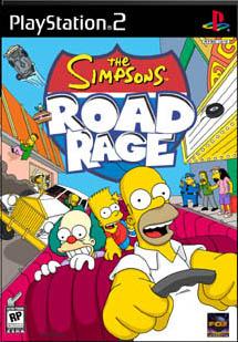 The Simpsons: Road Rage - PS2 Cover & Box Art