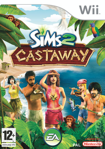The Sims 2: Castaway - Wii Cover & Box Art
