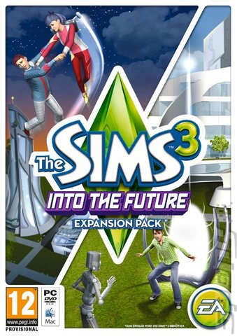 The Sims 3: Into the Future - PC Cover & Box Art