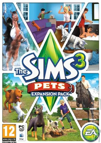 The Sims 3: Pets - PC Cover & Box Art