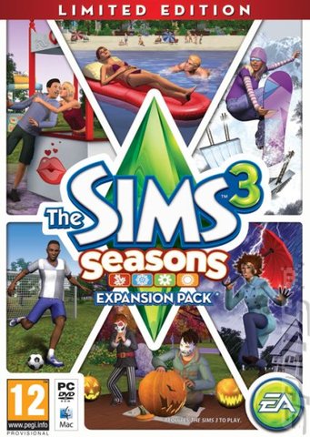 The Sims 3: Seasons - PC Cover & Box Art