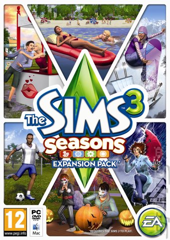 The Sims 3: Seasons - Mac Cover & Box Art