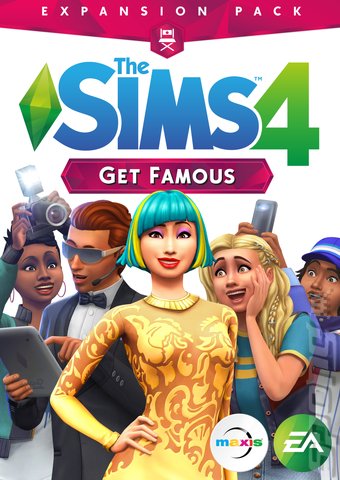 The Sims 4: Get Famous - PC Cover & Box Art