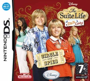 The Suite Life Of Zack & Cody: Circle of Spies - DS/DSi Cover & Box Art