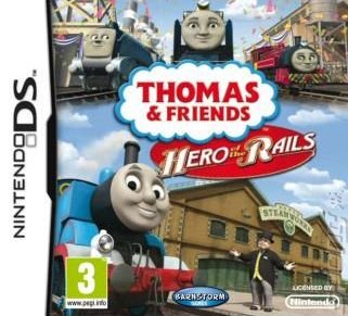 Thomas & Friends: Hero Of The Rails - DS/DSi Cover & Box Art