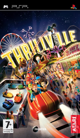 Thrillville - PSP Cover & Box Art