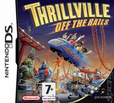 Thrillville: Off the Rails - DS/DSi Cover & Box Art