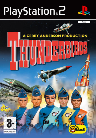 Thunderbirds - PS2 Cover & Box Art