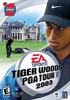 Tiger Woods PGA Tour 2003 - Power Mac Cover & Box Art