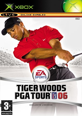 Tiger Woods PGA Tour 06 - Xbox Cover & Box Art