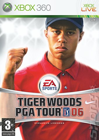Tiger Woods PGA Tour 06 - Xbox 360 Cover & Box Art