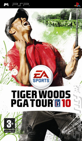Tiger Woods PGA Tour 10 - PSP Cover & Box Art