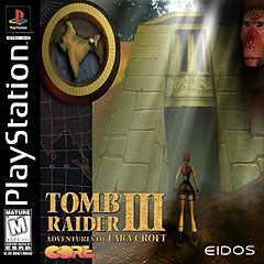 Tomb Raider III - PlayStation Cover & Box Art