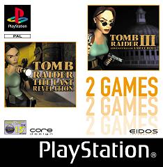 Tomb Raider III and IV Double Pack - PlayStation Cover & Box Art
