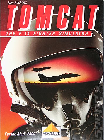 Tomcat: The F-14 Fighter Simulator - Atari 2600/VCS Cover & Box Art