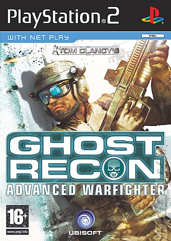 Tom Clancy's Ghost Recon: Advanced Warfighter - PS2 Cover & Box Art