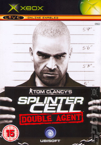 Tom Clancy's Splinter Cell Double Agent - Xbox Cover & Box Art