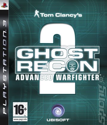 Tom Clancy's Ghost Recon: Advanced Warfighter 2 - PS3 Cover & Box Art