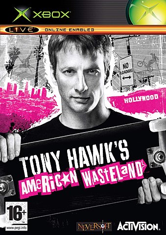 Tony Hawk's American Wasteland - Xbox Cover & Box Art