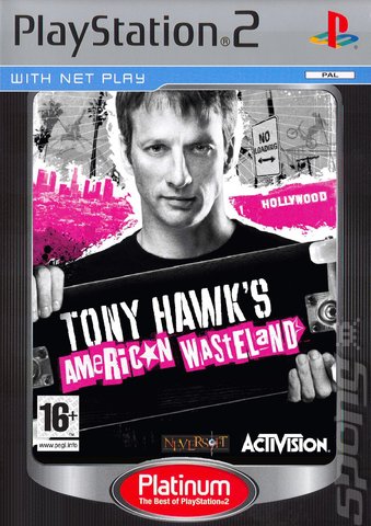 Tony Hawk's American Wasteland - PS2 Cover & Box Art