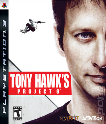 Tony Hawk's Project 8 - PS3 Cover & Box Art
