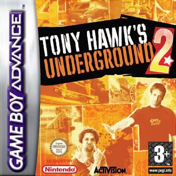 Tony Hawk's Underground 2 - GBA Cover & Box Art