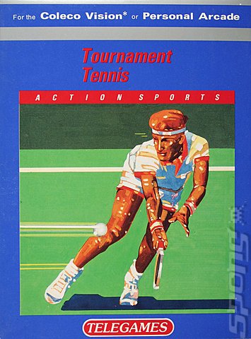 Tournament Tennis - Colecovision Cover & Box Art
