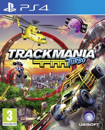 Trackmania Turbo - PS4 Cover & Box Art