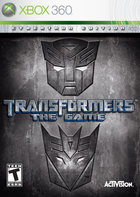 Transformers: The Game - Xbox 360 Cover & Box Art