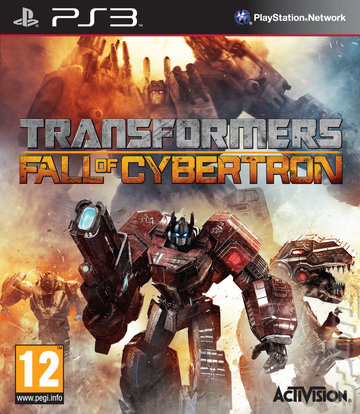 Transformers: Fall of Cybertron - PS3 Cover & Box Art