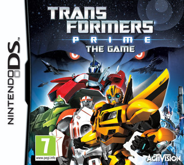 Transformers Prime - DS/DSi Cover & Box Art