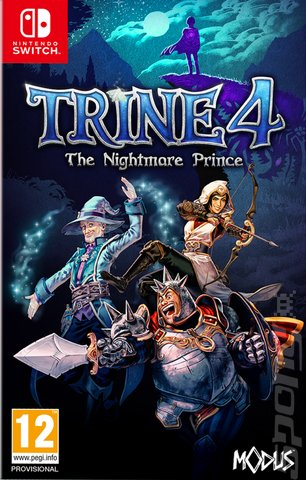 Trine 4: The Nightmare Prince - Switch Cover & Box Art