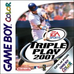 Triple Play 2001 - Game Boy Color Cover & Box Art