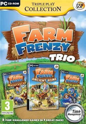 Triple Play Collection: Farm Frenzy Trio - PC Cover & Box Art