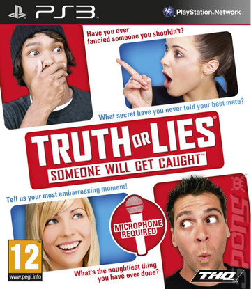 Truth or Lies: Someone Will Get Caught - PS3 Cover & Box Art