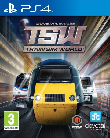 TSW: Train Sim World - PS4 Cover & Box Art