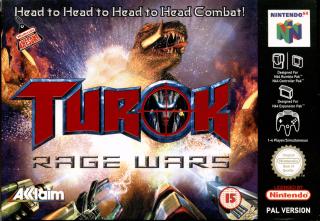 Turok: Rage Wars  - N64 Cover & Box Art