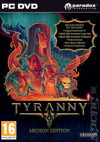 Tyranny - PC Cover & Box Art
