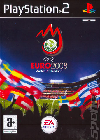 UEFA Euro 2008 - PS2 Cover & Box Art
